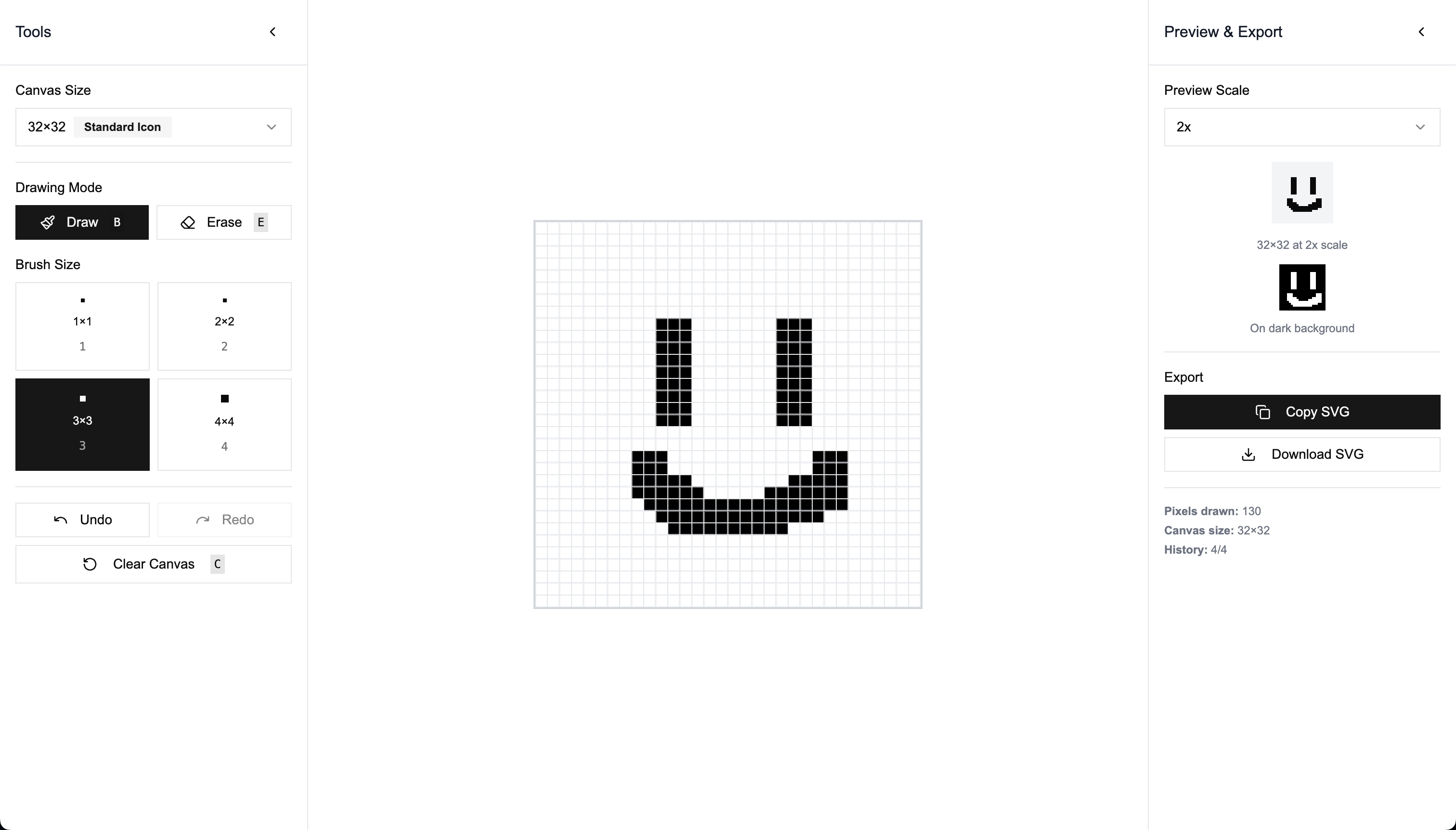 Built a tool: PixelToSVG