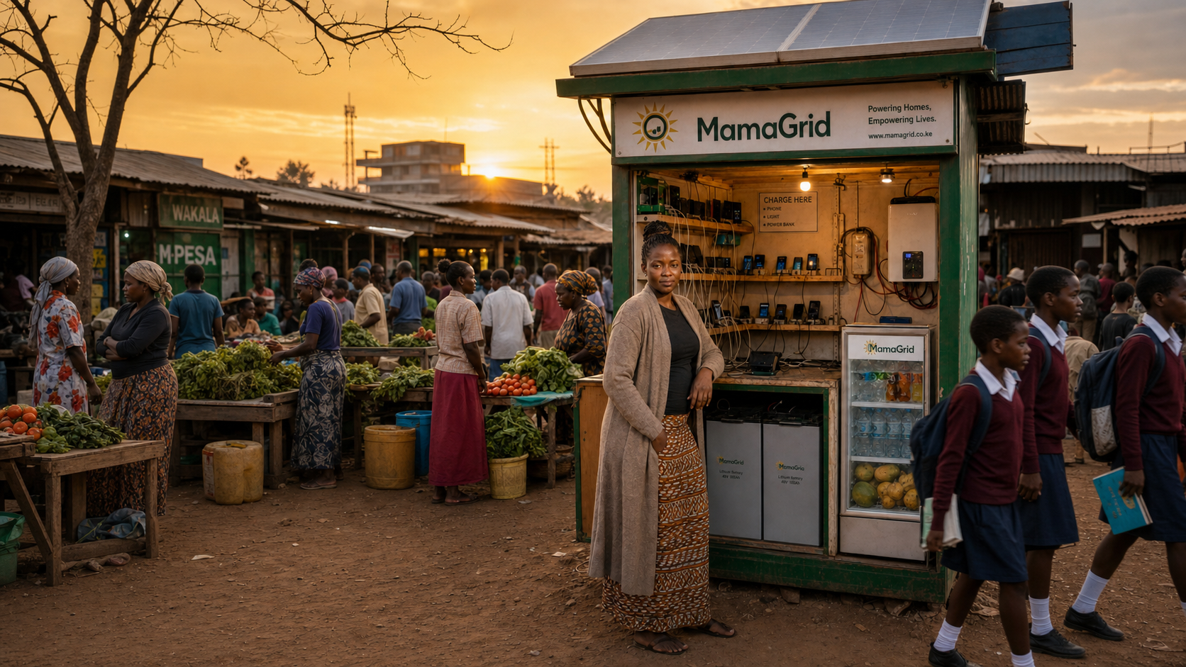 Where the Grid Stops: Building MamaGrid with AI