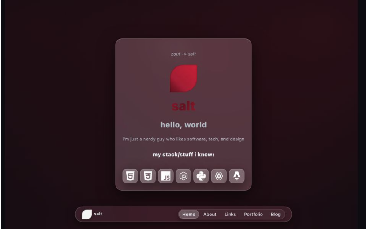 i was too lazy to revert to the old site, so you get this low quality screenshot from vercel