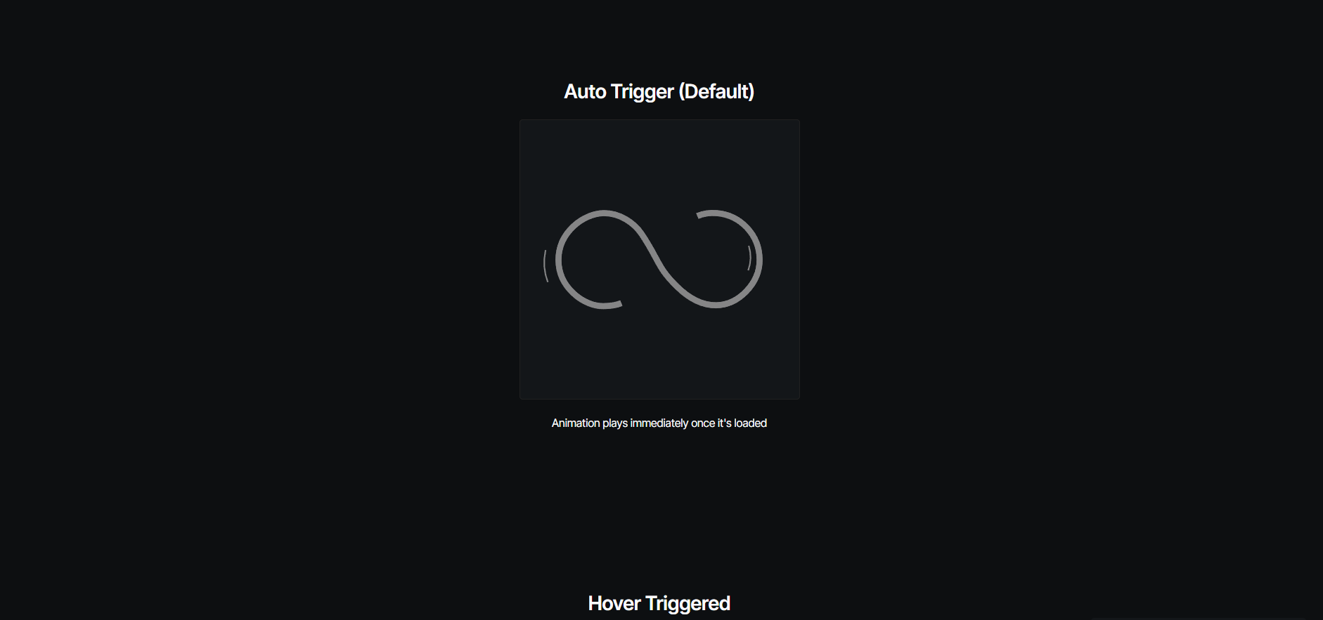 Lottie Player Component