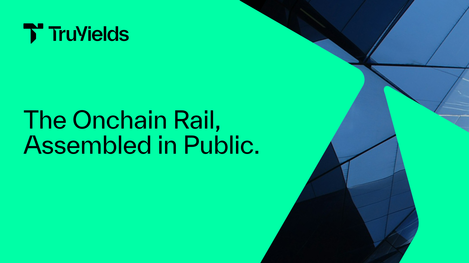 The Institutional Onchain Rail Is Being Assembled in Public