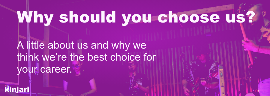 Cover image for Why Should You Choose Kinjari
